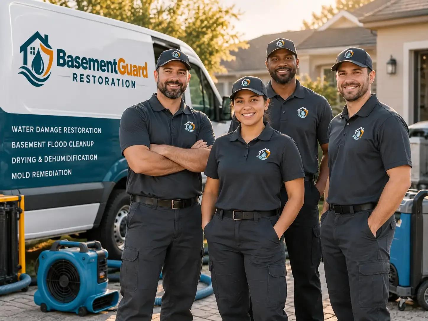 Basement Water Damage Restoration company in Pleasant Lake, MI